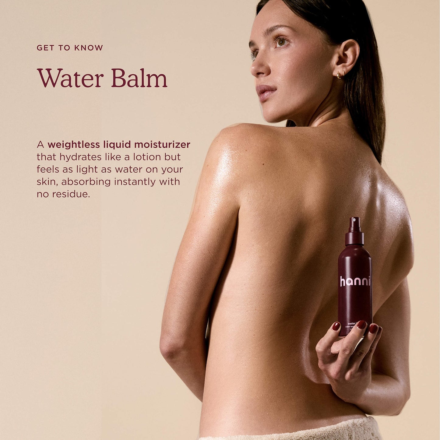 Hanni Water Balm Ani Hidrasyon Bədən Nəmləndirici Spreyi