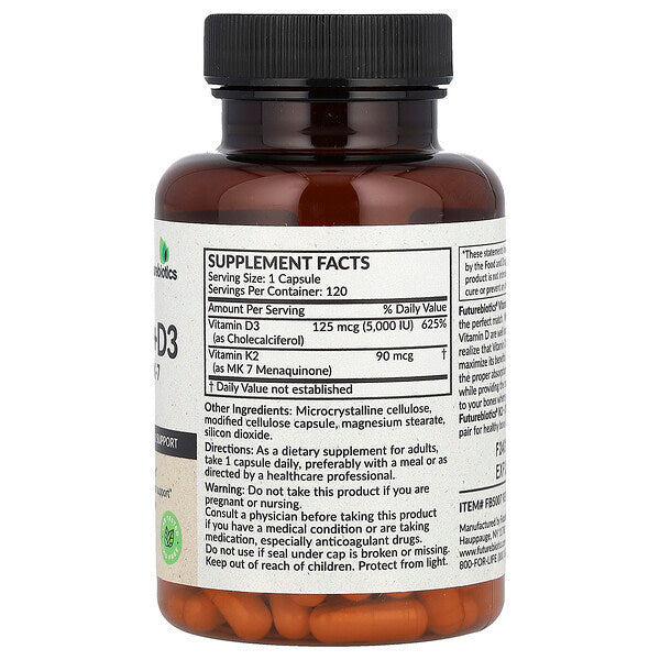 Futurebiotics Vitamin K2 D3 120 Kapsul