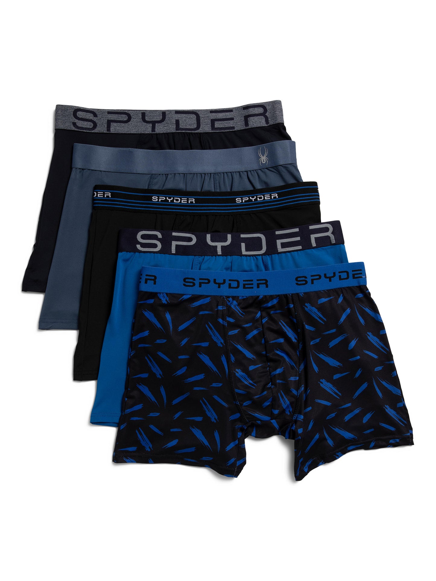 SPYDER 5 Paket Trikotaj Boxer Şort