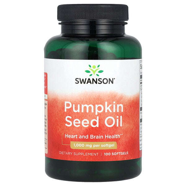 Swanson Balqabaq Tohumu Yağı 1 000 Mg 100 Yumuşak Kapsul YoxYox