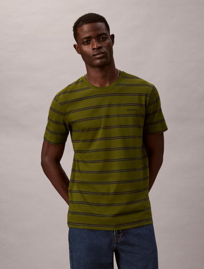 Calvin Klein Liquid Touch Stripe Crewneck Köynək