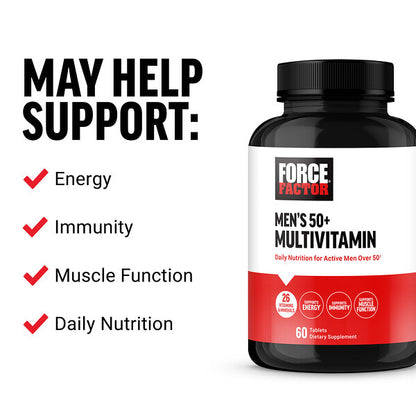 Force Factor Kişi S 50 Multivitamin 60 Tablet