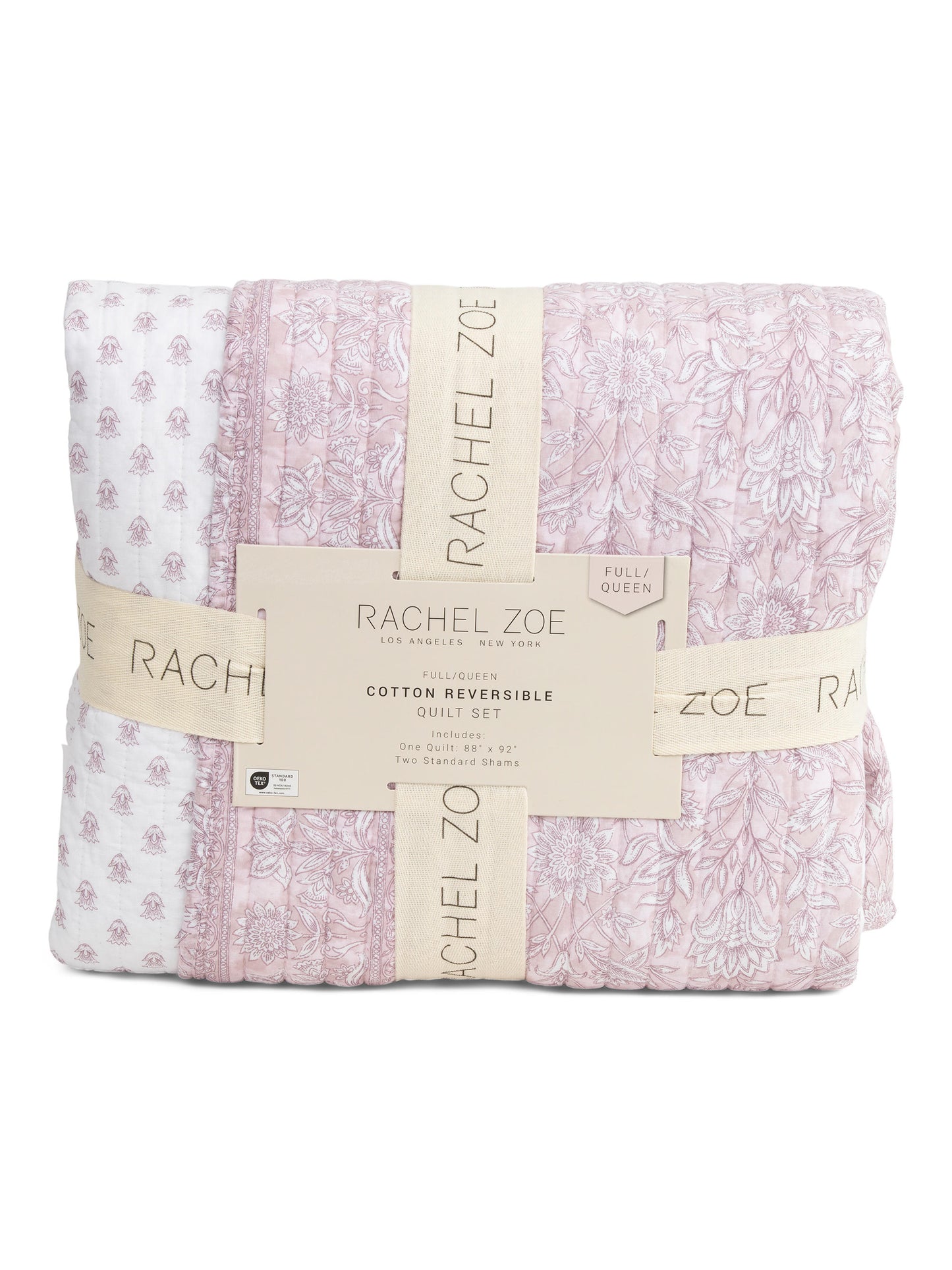 RACHEL ZOE Pambıq Çiçəkli Naxışlı Yataq Dəsti