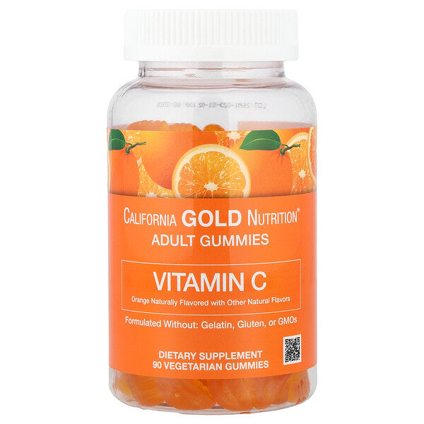 California Gold Nutrition C Vitamini Qamma Vitaminləri Narıncı 90 Ədəd