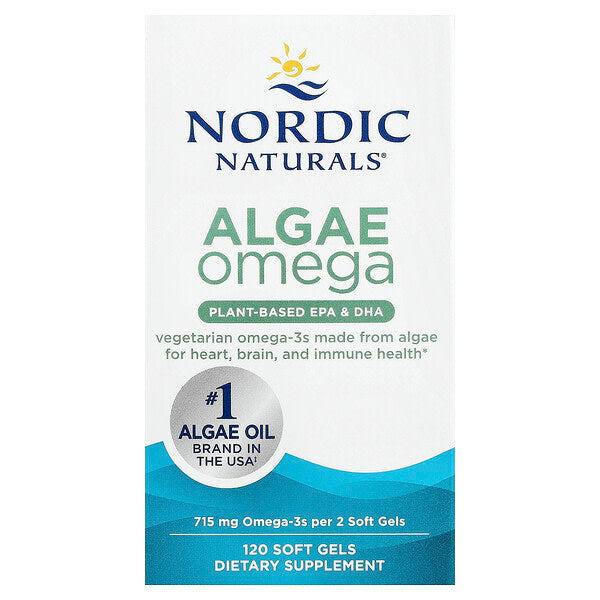 Nordic Naturals Algae Omega 120 Softgel 357.5 Mg