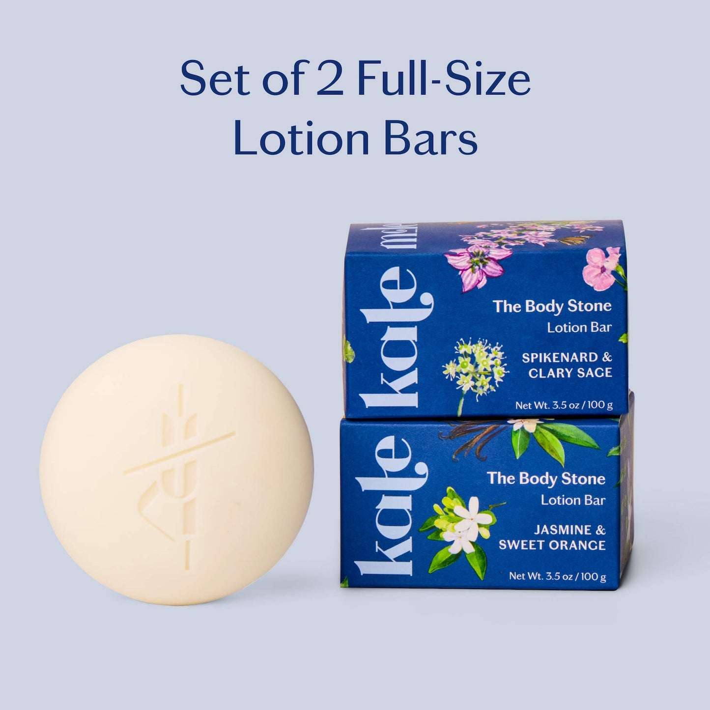 Kate McLeod Spring Body Stone Duo - 2 Tam Ölçülü Bədən Lotsiyon Çubuğu