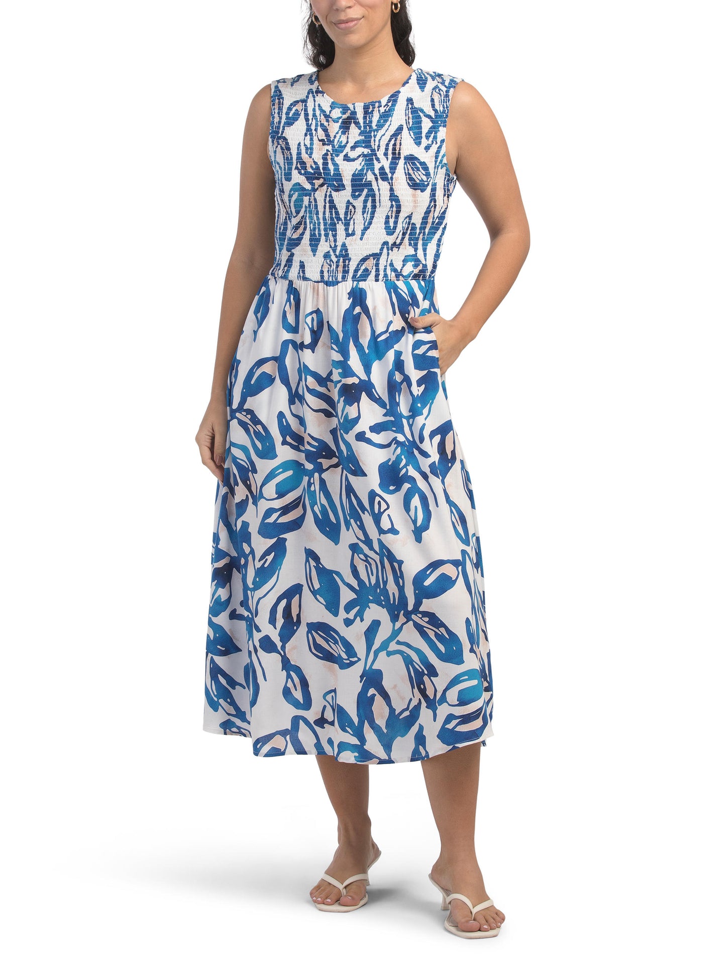 Smock Top Midi Geyim