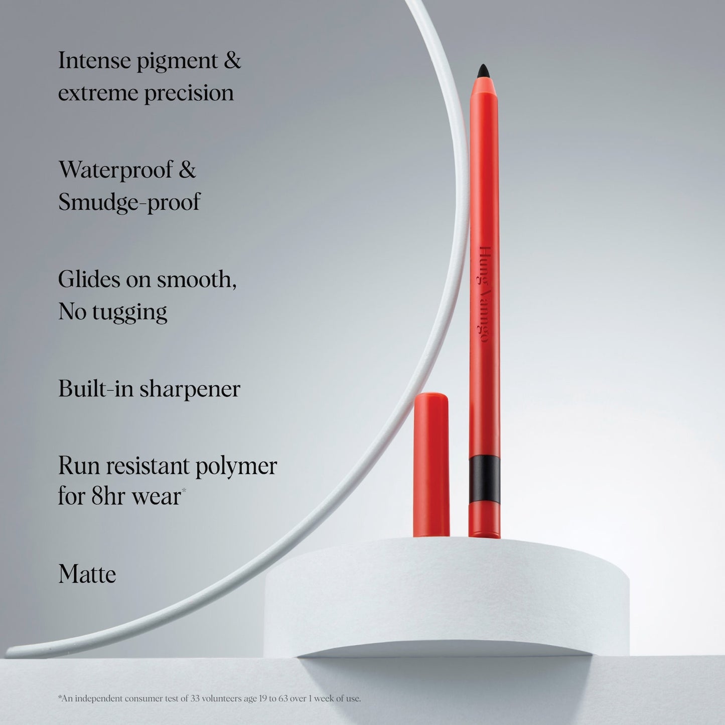 HUNG VANNGO BEAUTY Longwear Waterproof Precision Gel Göz Kölgəsi