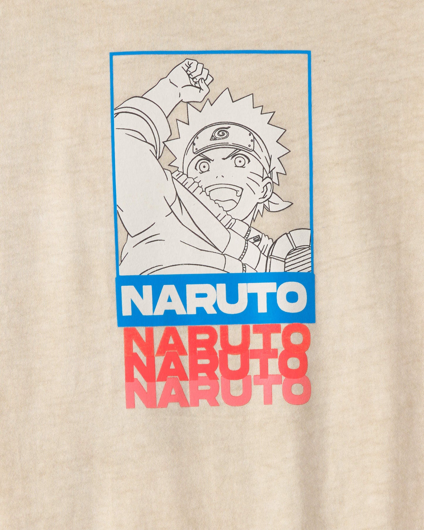 OshKosh B'gosh Oğlan Naruto Qrafik Köynəyi - Bej