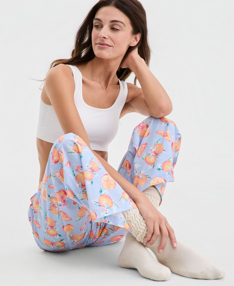State of Day Qadın Poplin Pijama Şalvarı XS-3X