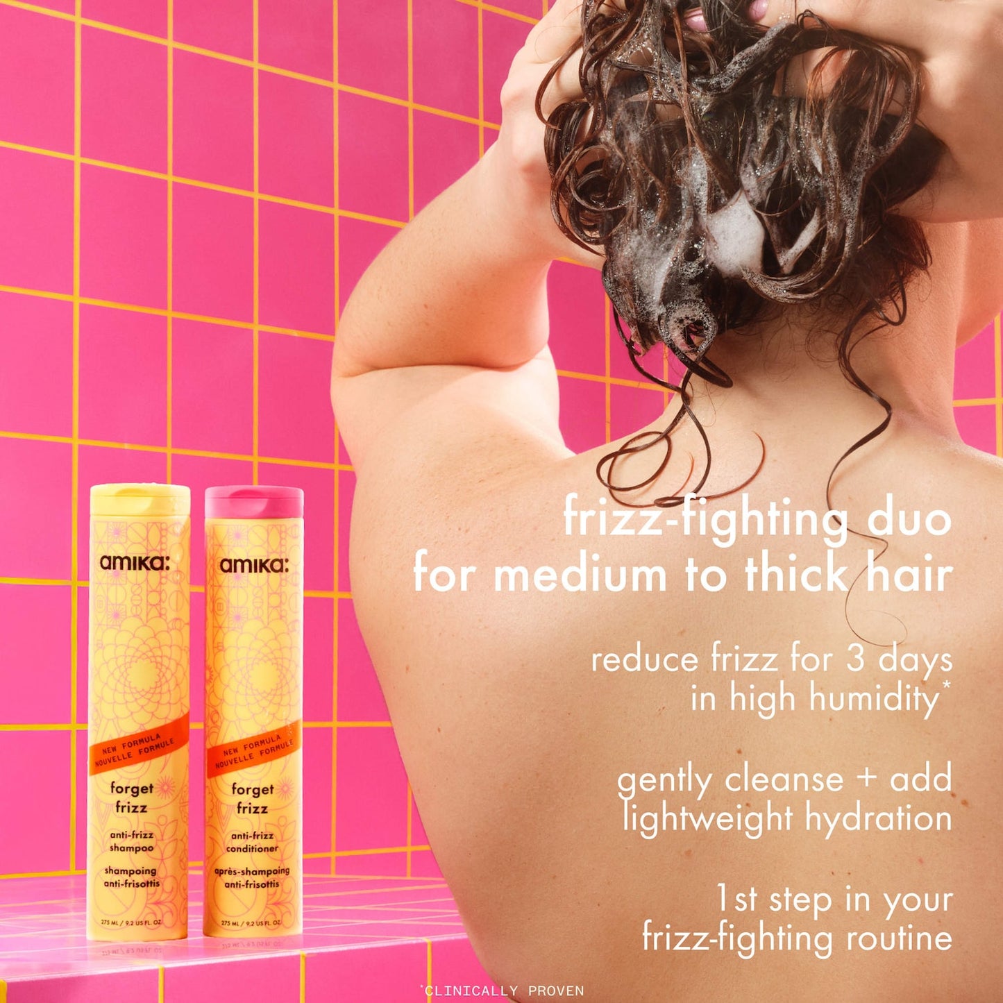 amika Forget Frizz Antifriz Şampunu