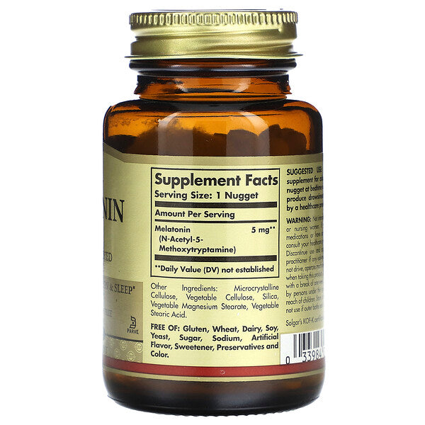 Solgar Melatonin 5 Mg 60 Nuggets