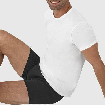 Hanes Kişi Krju Boyunlu T-Shirt 6 Paket - Ağ L