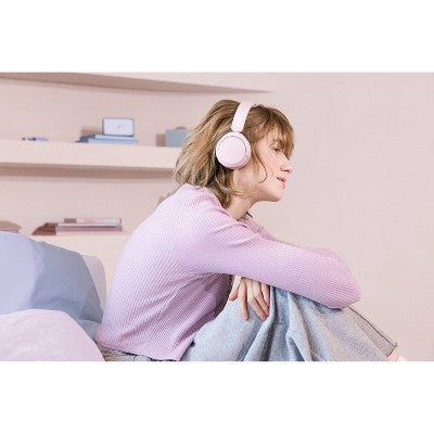 Sony WHCH520/P Bluetooth Simsiz Qulaqlıq Mikrofon ilə - Çəhrayı