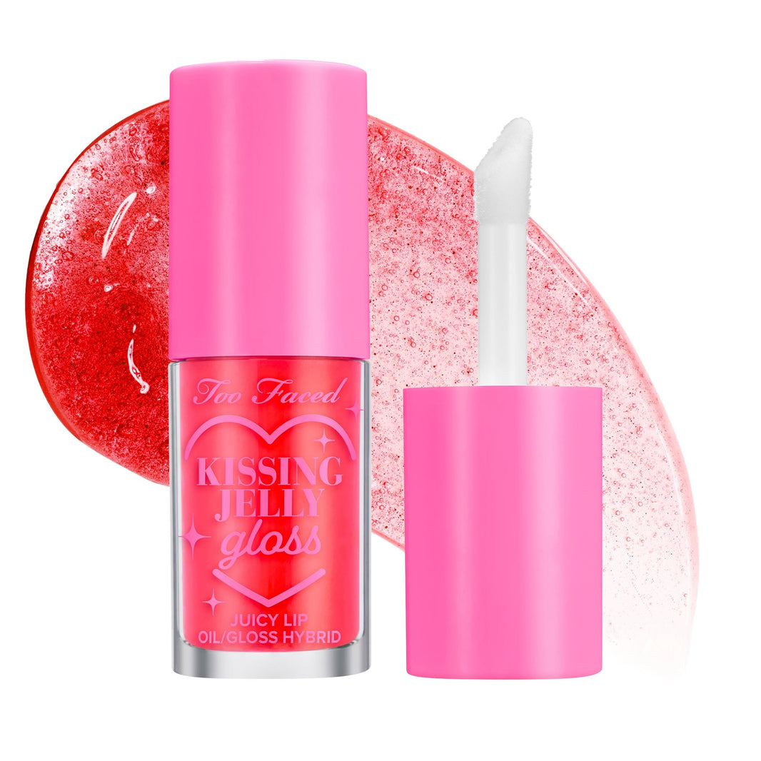 Too Faced Kissing Jelly Yapışmayan Dodaq Yağı Parlatıcısı