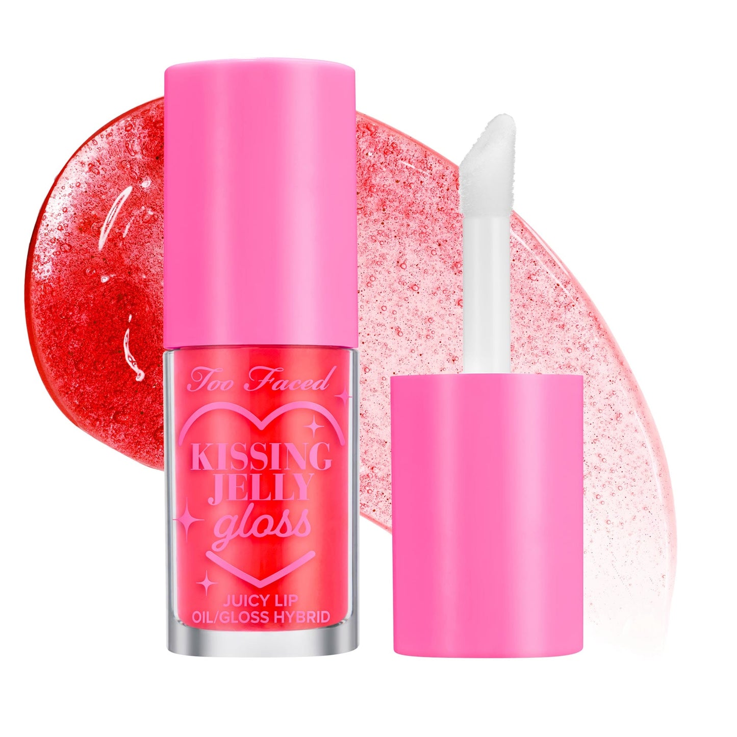 Too Faced Kissing Jelly Yapışmayan Dodaq Yağı Parlatıcısı