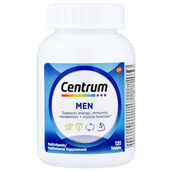 Centrum Kişi Multivitamini 120 Tablet