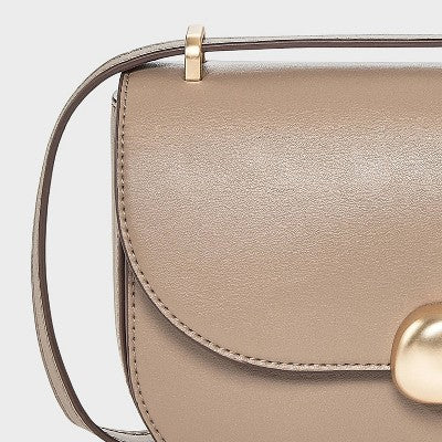 A New Day Flap Crossbody Bag Qəhvəyi