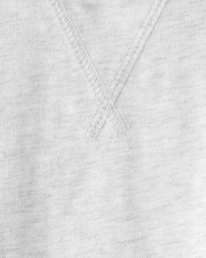 OshKosh B'gosh Oğlan Qısa Kollu Köynəyi - Boz Melanj