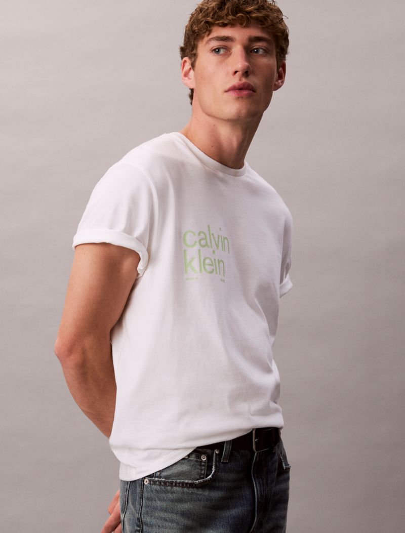 Calvin Klein Circle Graphic Relaxed Köynək