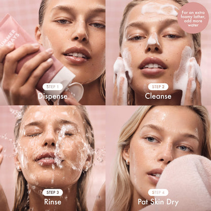 Summer Fridays Pink Dew Gel Üz Yuma Vasitəsi