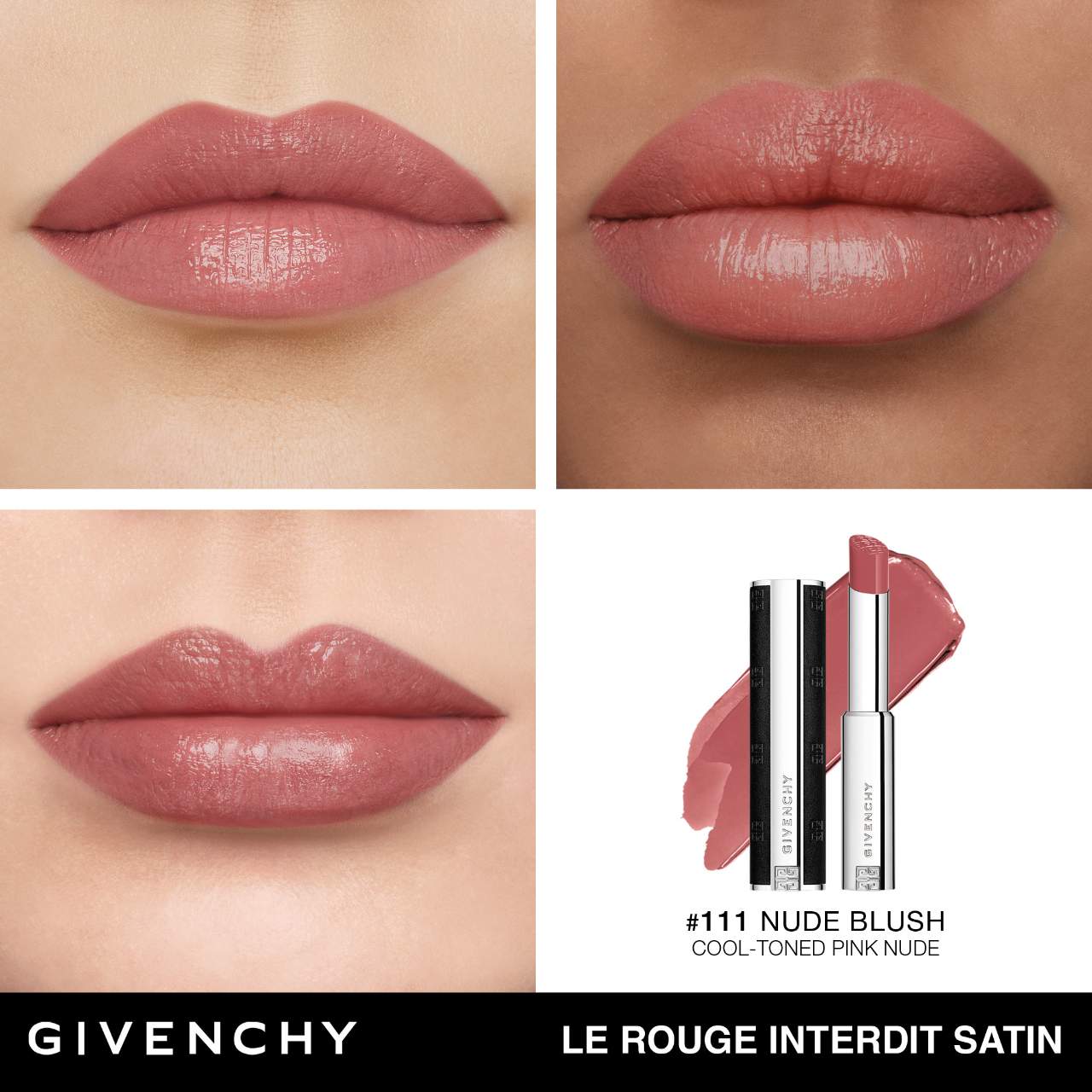 Givenchy Le Rouge Interdit Satin Hidratlanma Dodaq Boyası