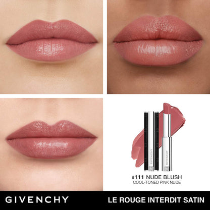 Givenchy Le Rouge Interdit Satin Hidratlanma Dodaq Boyası
