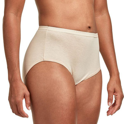 Hanes Ultimate 6-Pack Nəfəs Alan Pambıq Briefs Döşəmə