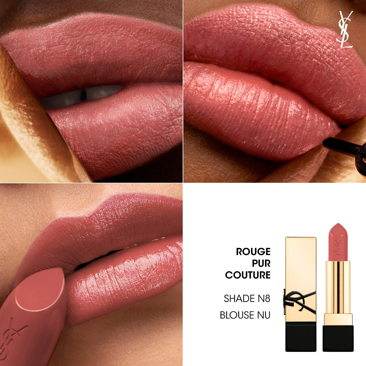 Yves Saint Laurent Rouge Pur Couture Seramidli Qulpuylu Dodaq Boyası