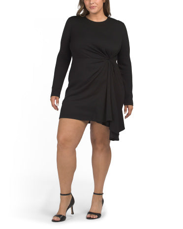 BCBG Asimmetrik Mini Geyim