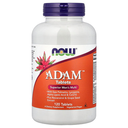 Now Foods Adam Superior Kişi Multivitamini 120 Tablet