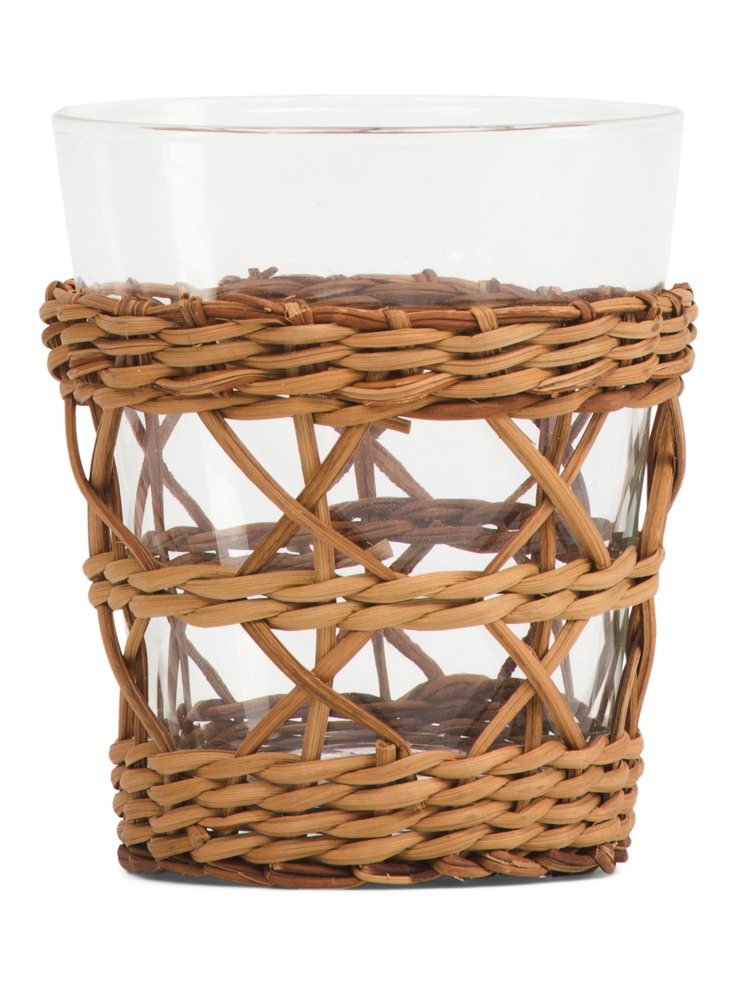 BE HOME Rattan Cage Tumbler