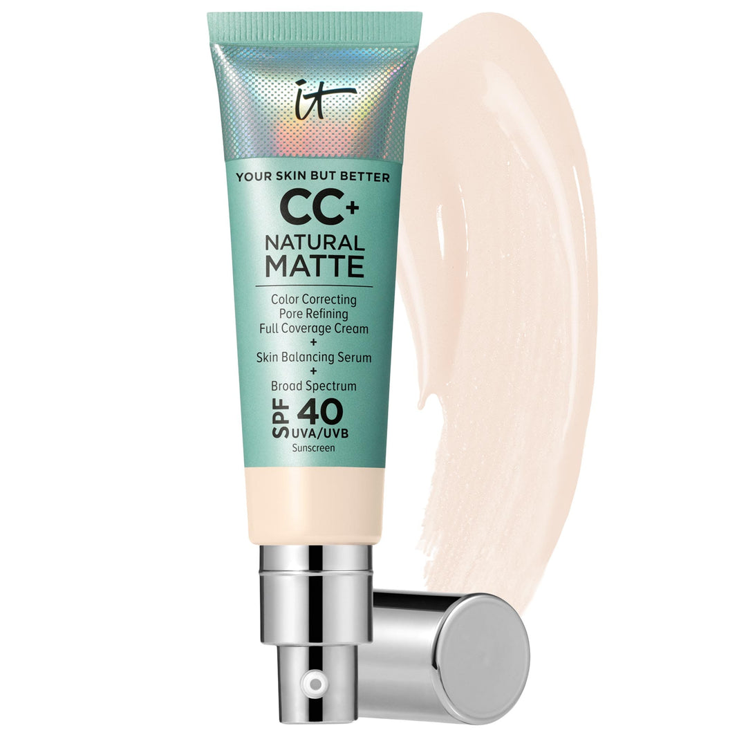 IT Cosmetics CC+ Cream Tonal Krem SPF 40 Matlaşdırıcı Təbii Bitmə