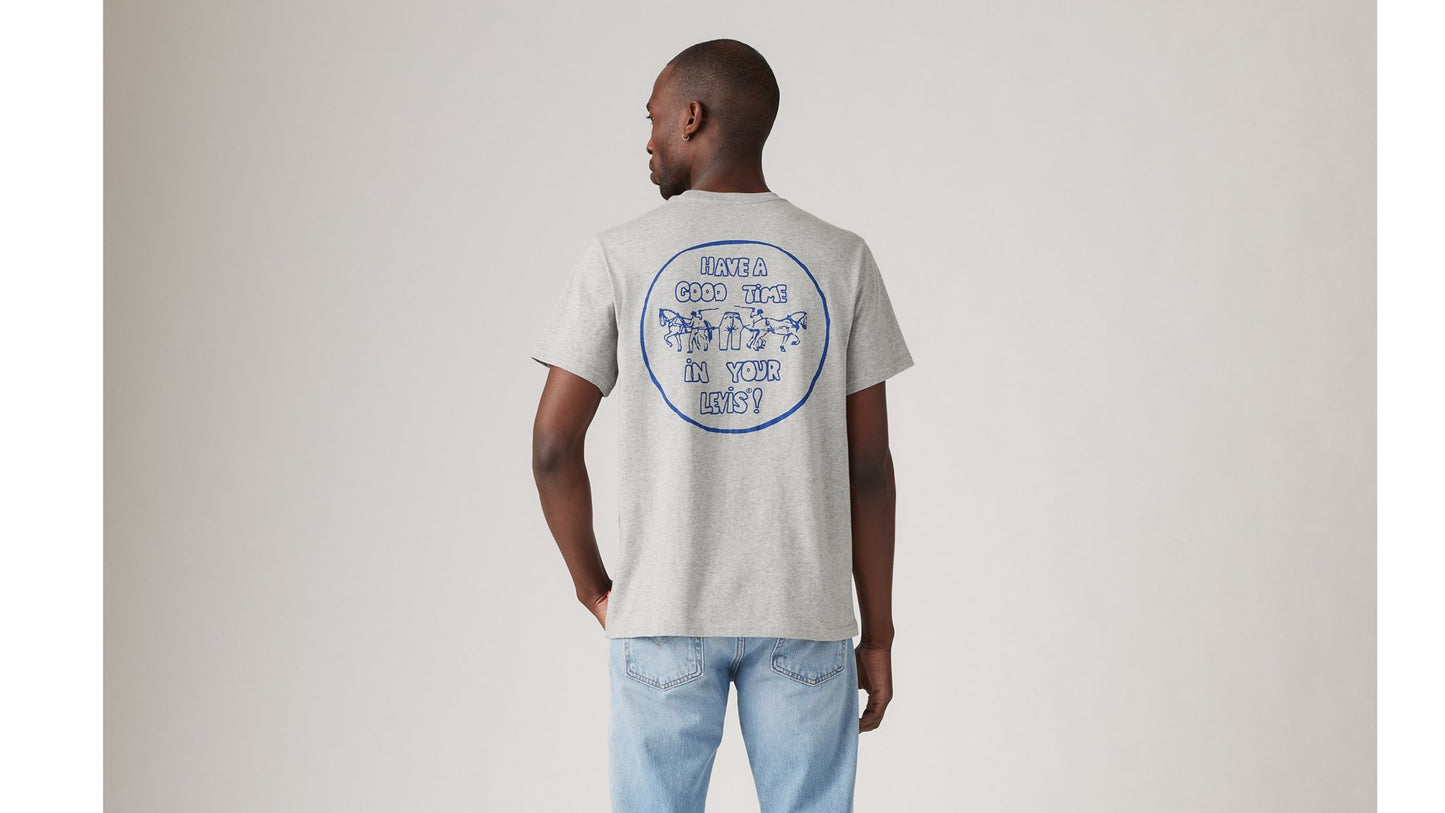 Levi's Relaxed Fit Qısa Kollu Qrafik T-Shirt