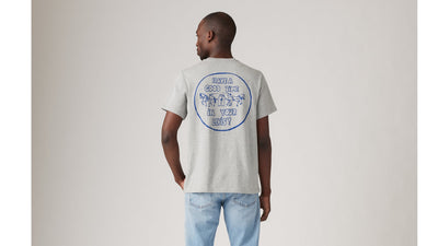 Levi's Relaxed Fit Qısa Kollu Qrafik T-Shirt
