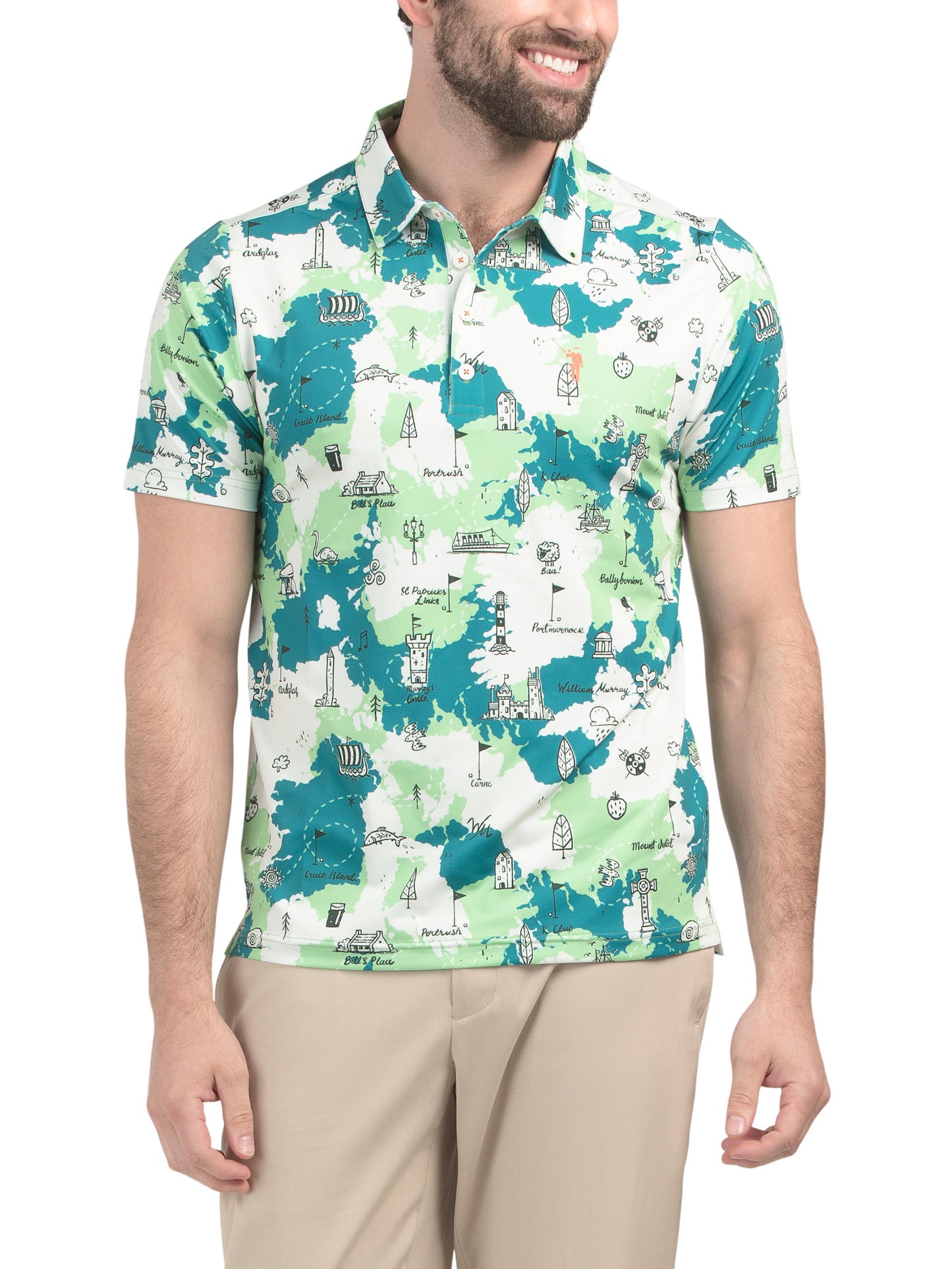 WILLIAM MURRAY Emerald Isle Polo