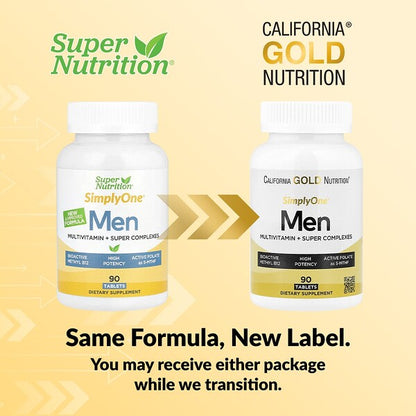 California Gold Nutrition Simplyone Kişi Multivitamini Kompleks 90 Tablet