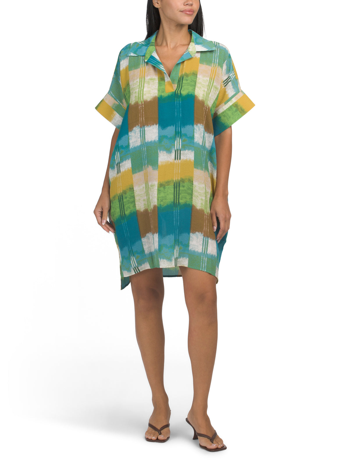 N NATORI Sunset Crinkle Dolman Geyimi
