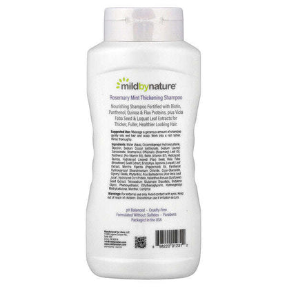 Mild By Nature Qalınlaşdıran Şampun B Kompleksi Biotin Rozmarinə Nəna 16 Fl Oz 473 Ml YoxYox