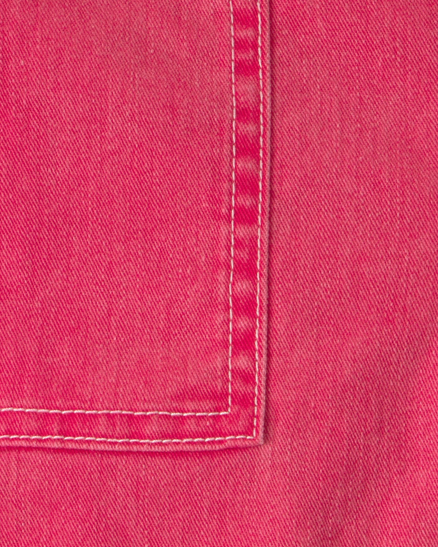 OshKosh B'gosh Qız Stretch Twill Şortları - Qırmızı