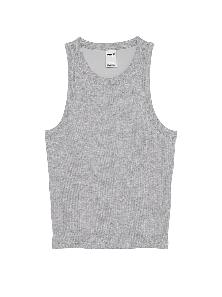 PINK Multi Rib Tank Top Qadın Atleti