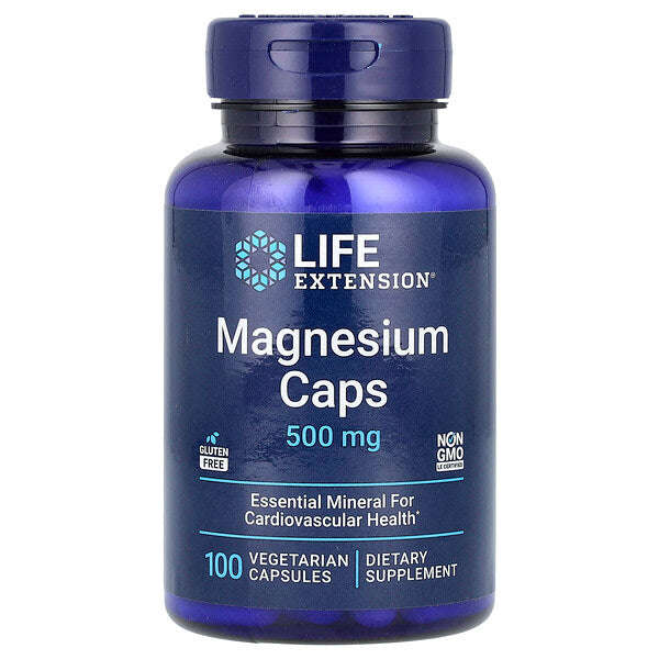 Life Extension Maqnesium Kapsulları 500 Mq 100 Vegetarian Kapsul YoxYox