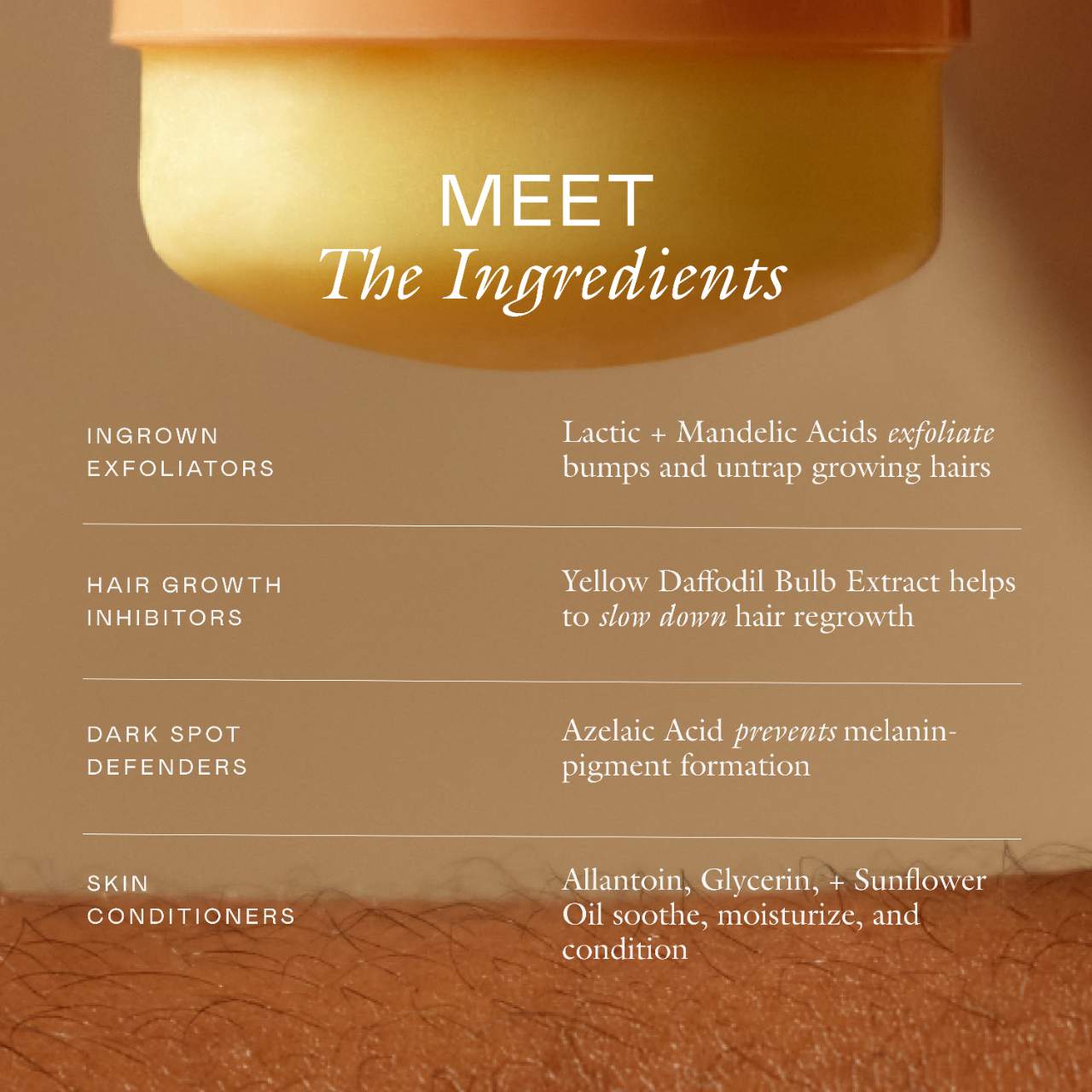 EADEM Smooth Slate İngrown Hair + Dark Spot Serumu AHA və Azelaic Acid ilə Bədən və Üz üçün