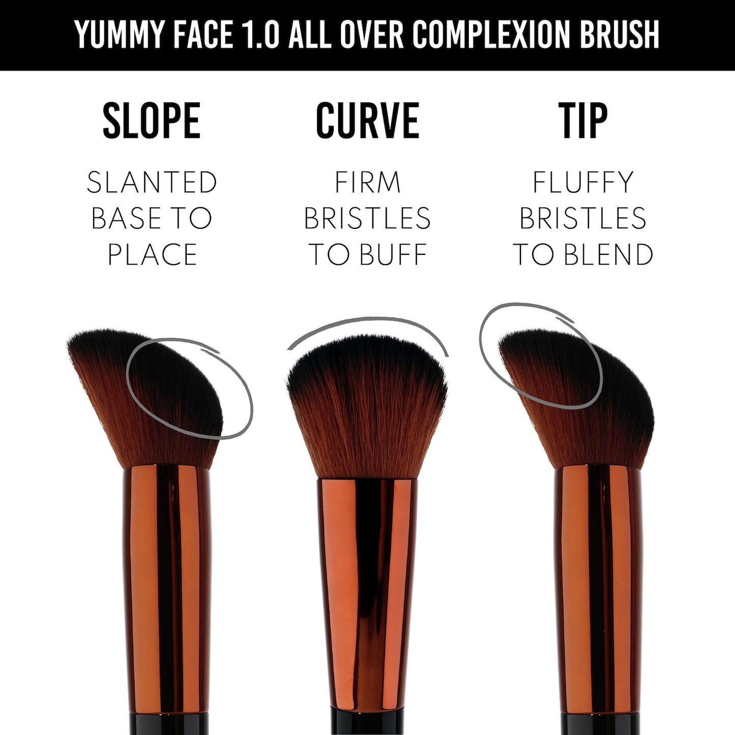 Danessa Myricks Beauty Yummy Face 1.0 Üz Üçün Universal Fırça
