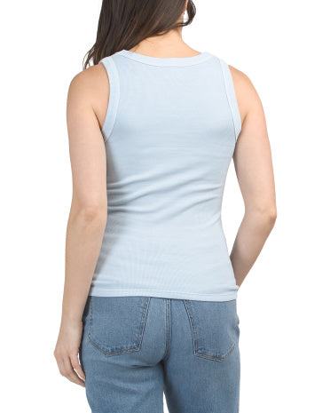 ACADEMY BRAND Essential Ribbed Tank Top Qadın Atleti