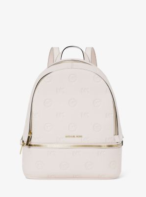 Michael Kors Rhea Medium Logo Debossed Bel Çantası