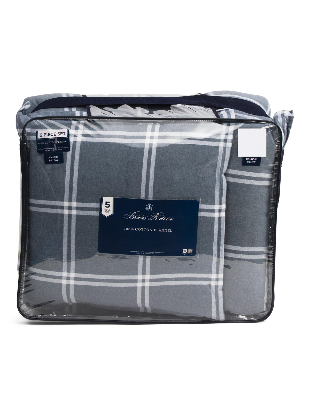Plaid Flannel Yataq Dəsti