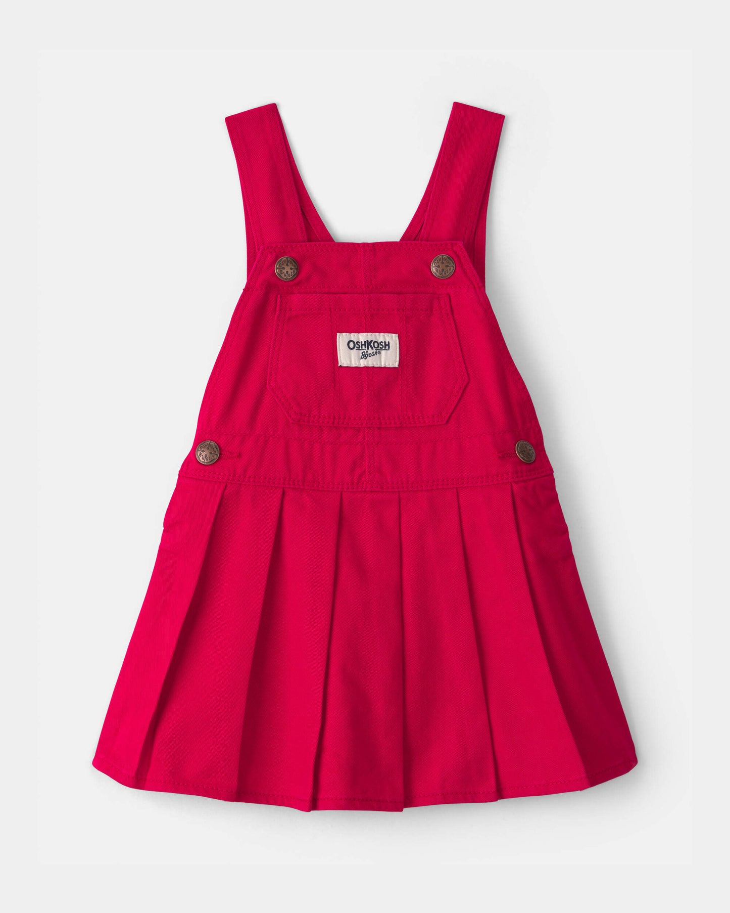 OshKosh B'gosh Qız Uşaq Pileli Jurupa - Qırmızı