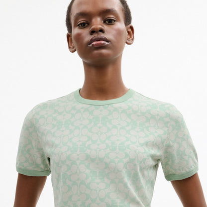 Coach Brain Dead İmzalı Ringer T-Shirt