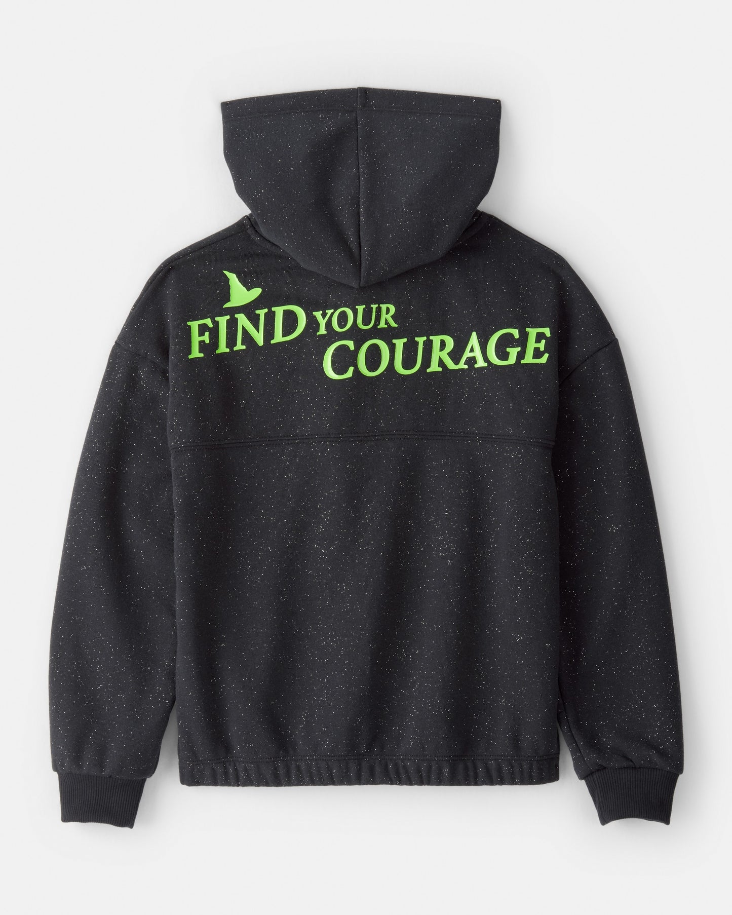 OshKosh B'gosh Qız Uşaq Wicked Elphaba Parlaq Huddi - Qara